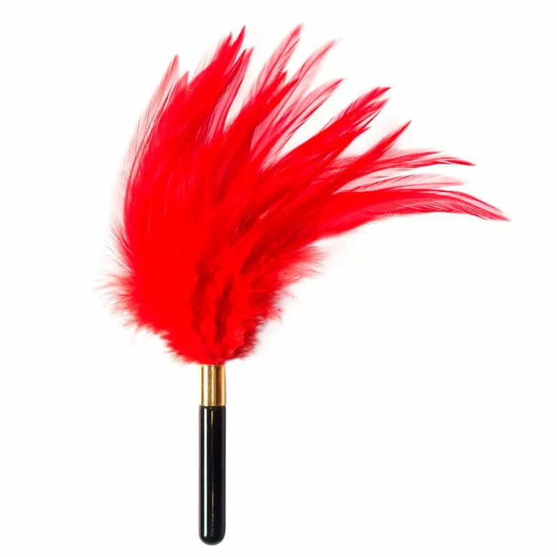 Peitsche Piórko Tickler Burlesque Plume – rot | Lola Games