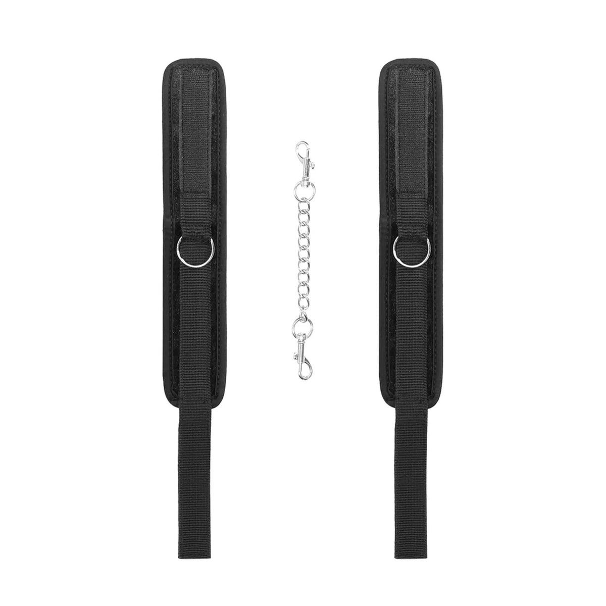 Costrizione bondage Velvet Ankle Cuffs – nera | Ouch!