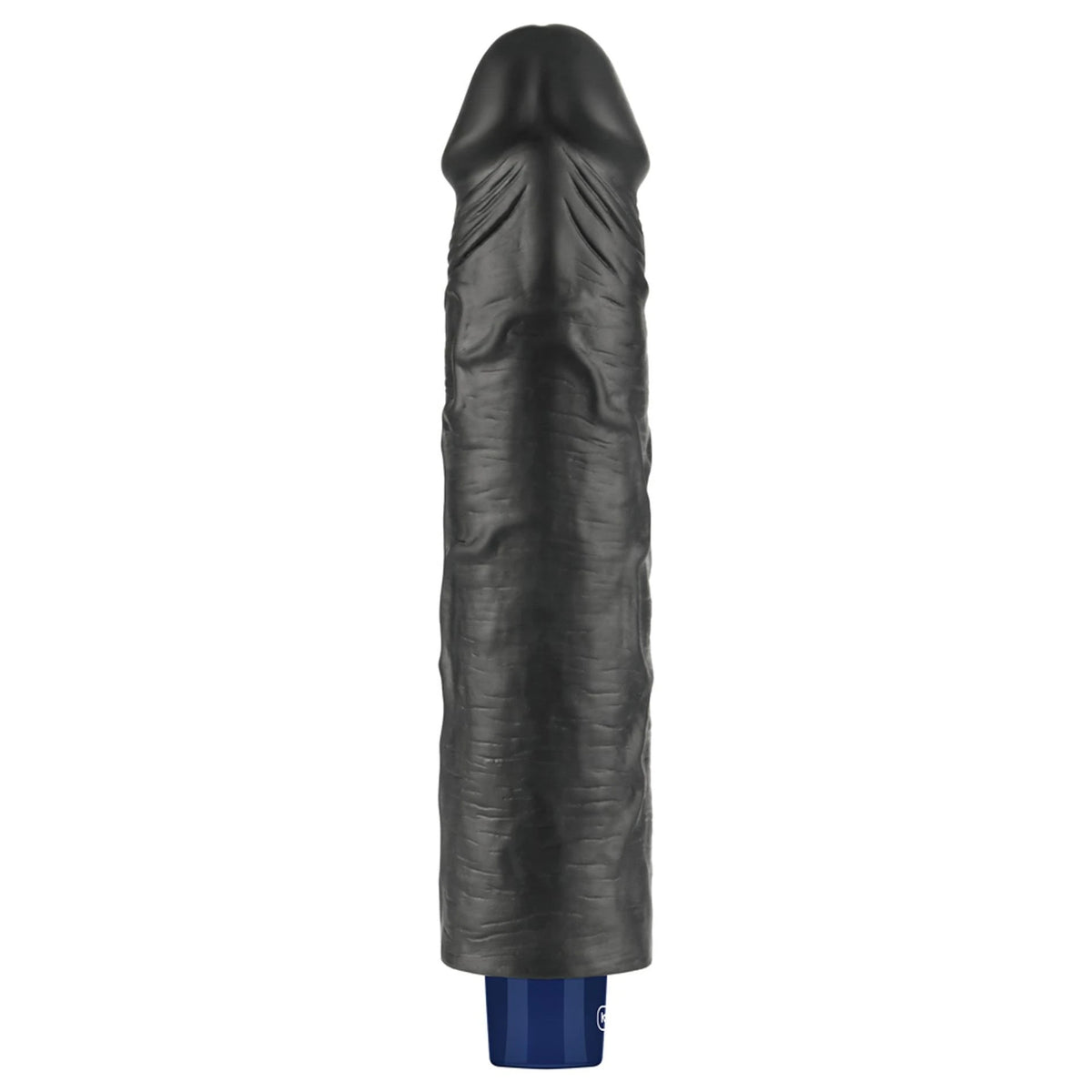 Dildó Softee 10 funkció – újratölthető, vibrációs, fekete 10-LV330222 | Lovetoy