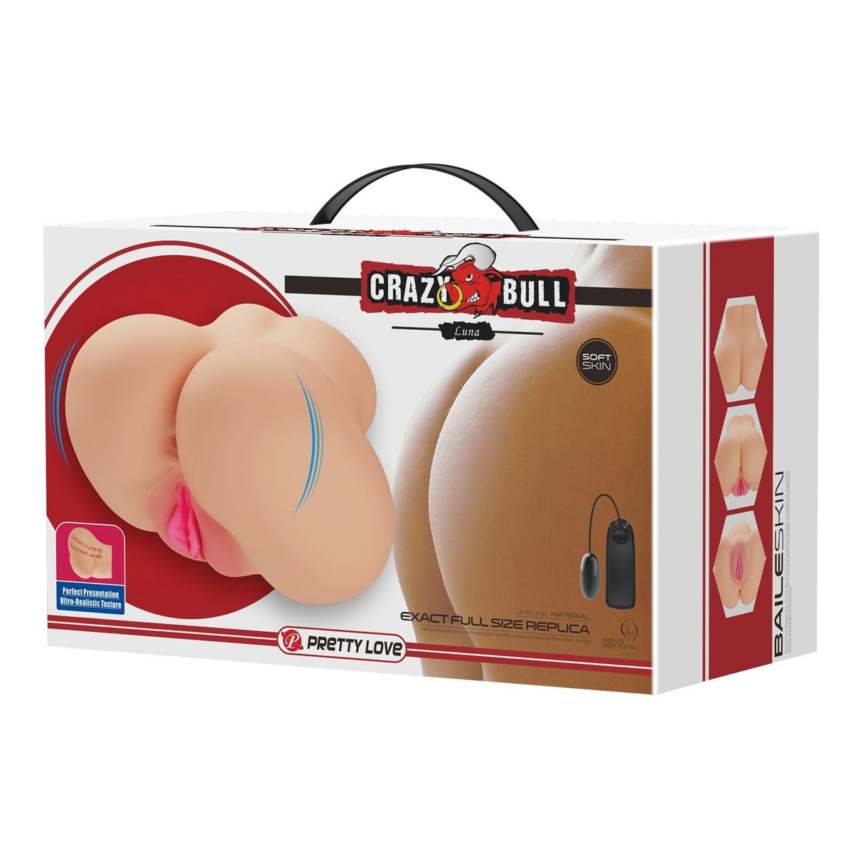 Masturbatore Luna holes – vibrante, doppio, nude | Crazy Bull