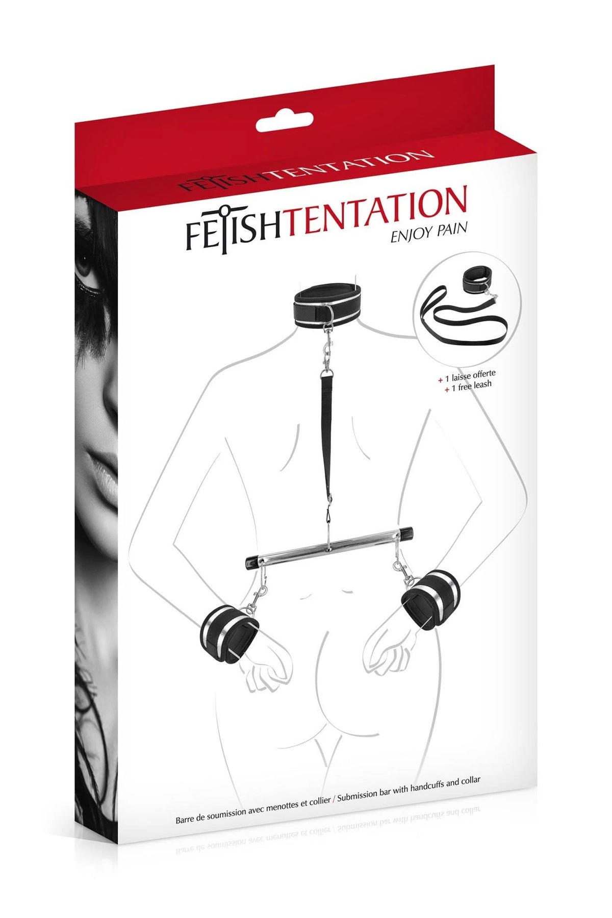 Atadura bondage Submission Collar | Fetish Tentation