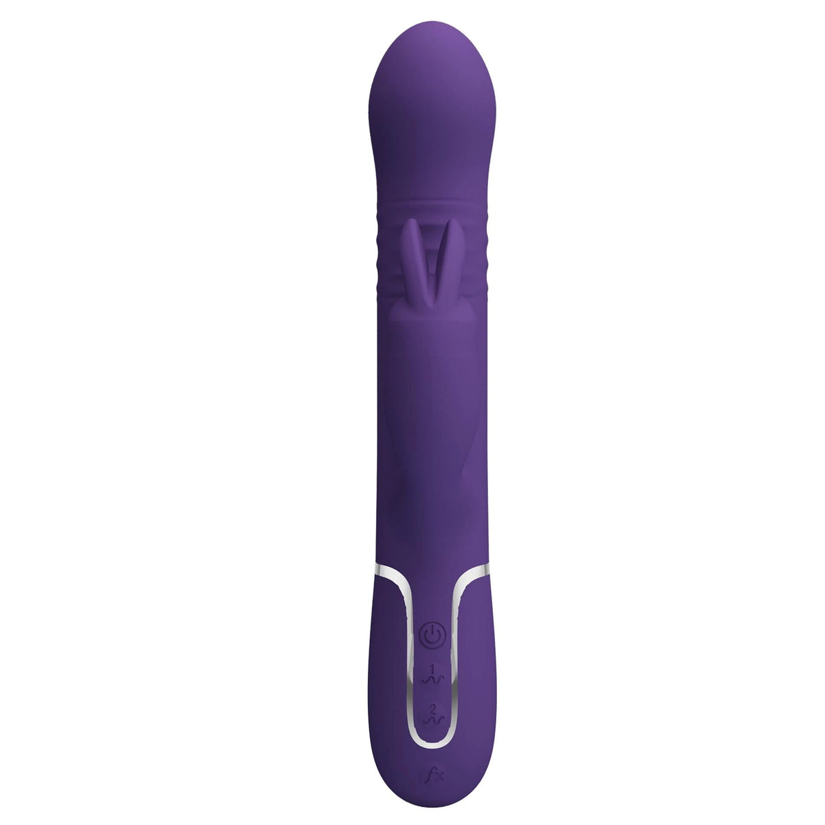 Rabbit vibrator Coale 7 functions – thrusting, rotating, purple BW-500013-2 | Pretty Love