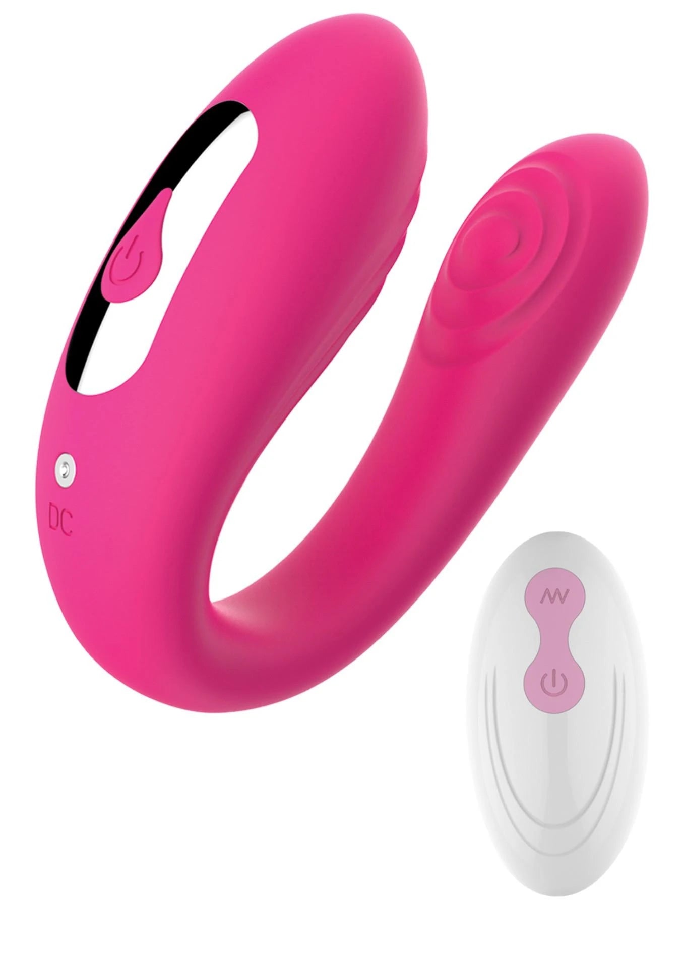 Stimulator - Massager Dual Vibrator USB 5 Functions / Remote Control