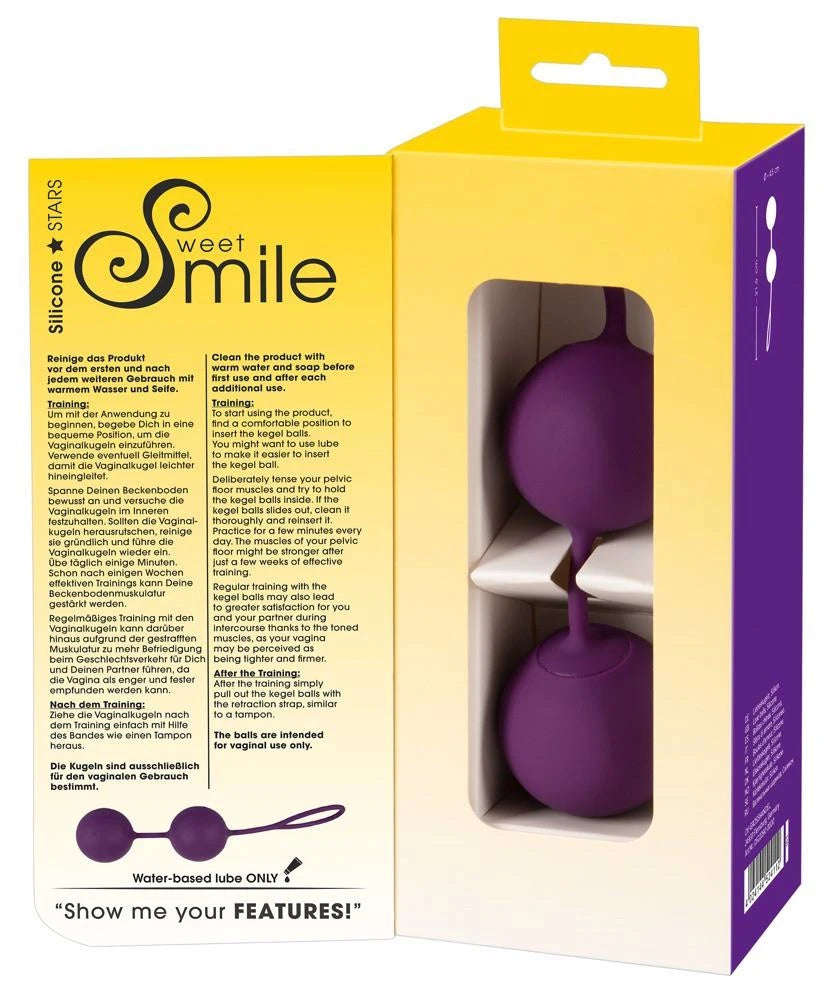 Bolas de Kegel – roxa | Sweet Smile