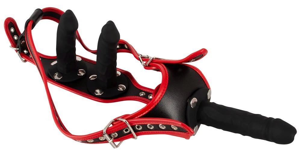 Arnés strap-on – negro 24931871111 | Bad Kitty