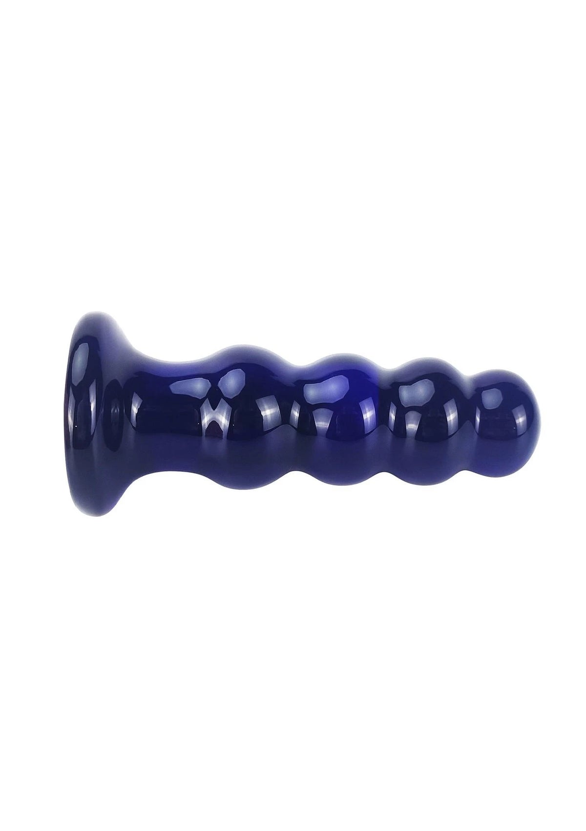 Plug anale Radiant Buttplug – in vetro, vibrante, blu | ToyJoy