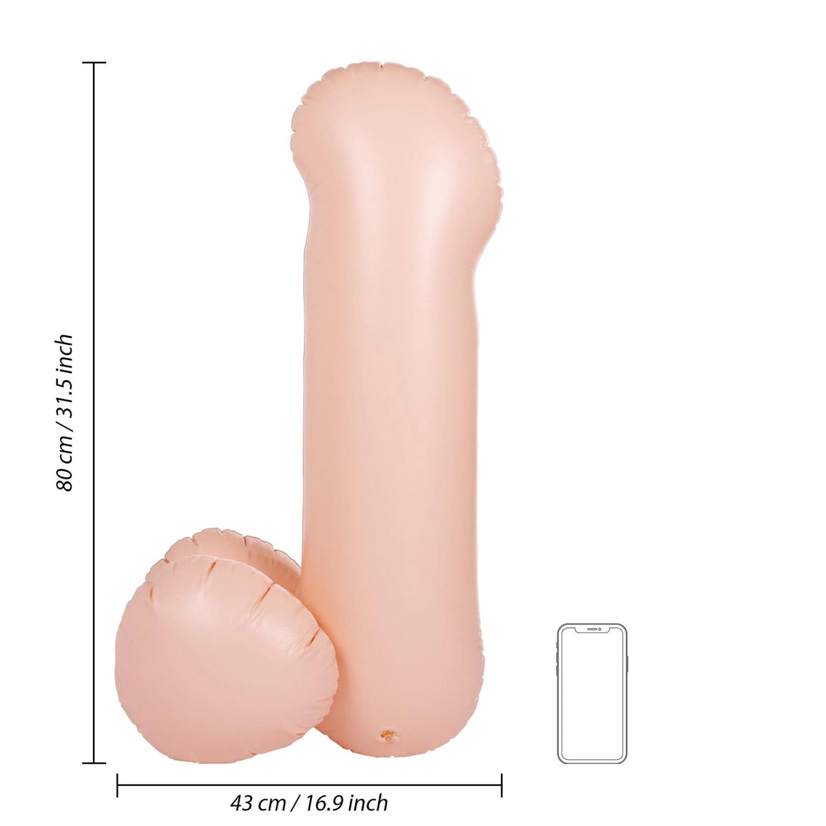 Presente de brincadeira Blow 30 cm | S-Line
