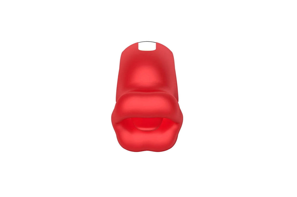 Stimolatore clitorideo Oral – ricaricabile, rosso | Favorites