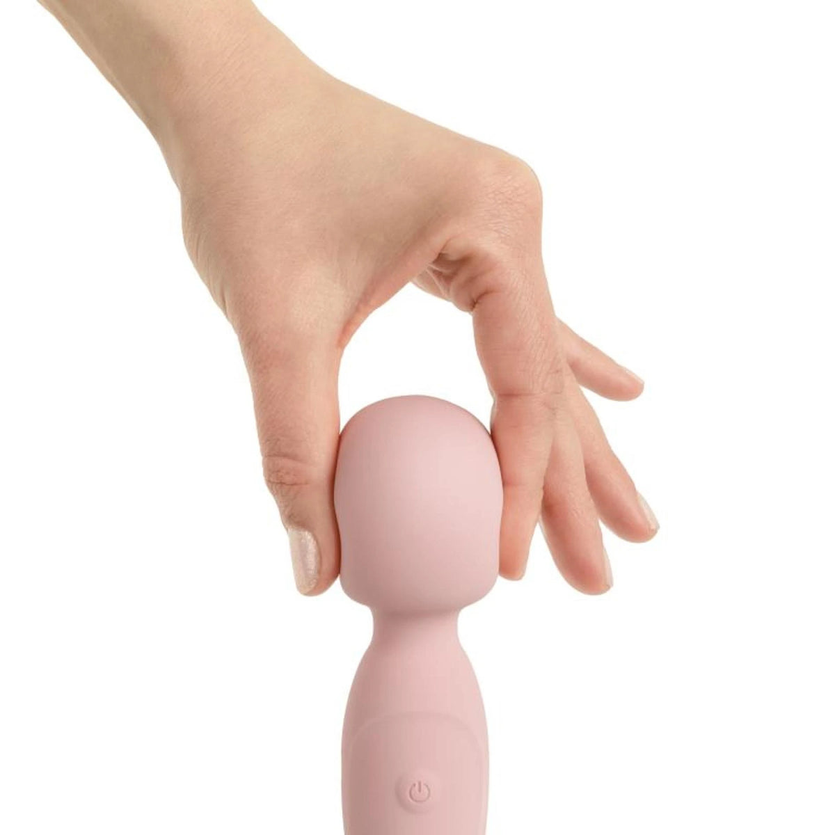 Wand massager Simi Sided 10 functions – rechargeable, double, pink | Good Vibes Only