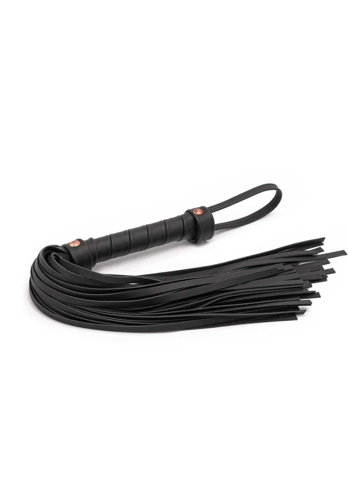 Korbács Couture Flogger – fekete | NS Novelties