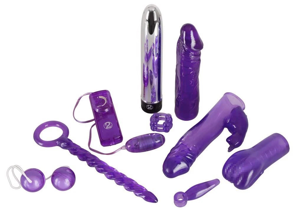 Assortiment Apéritif Violet 9 pièces