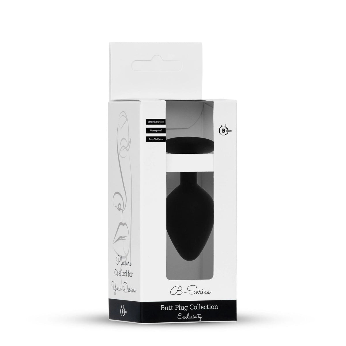Plug anal – con joya, negro 64-00087 | Favorites
