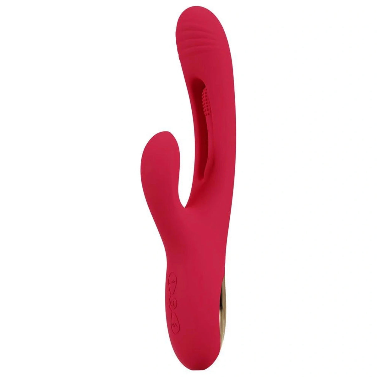 Rabbit vibrator 7 functions – rechargeable, red | Sweet Smile