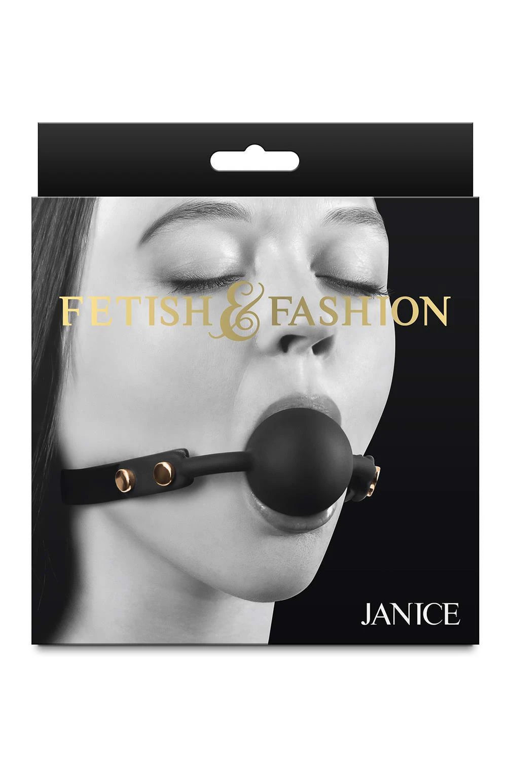 Szájpecek Janice – fekete | NS Novelties