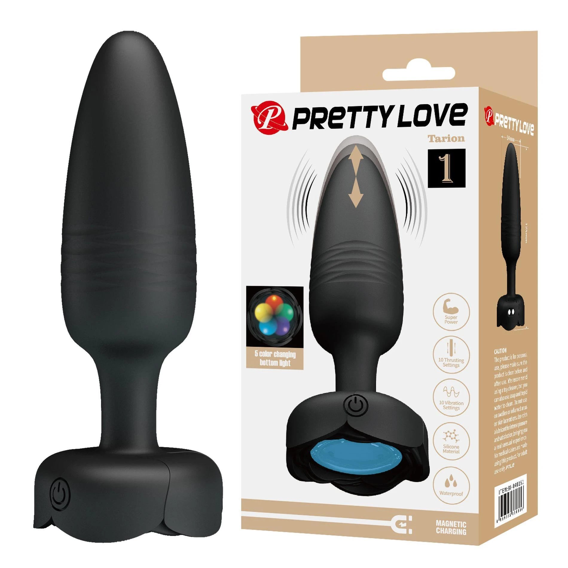 PRETTY LOVE - Tarion, 10 Vibrations, Silicone