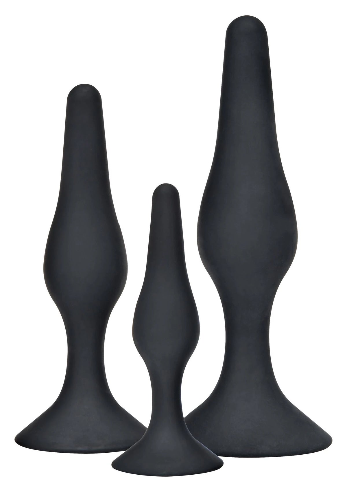 Plug anale Curvy Companions – taglie forti, nero | ToyJoy