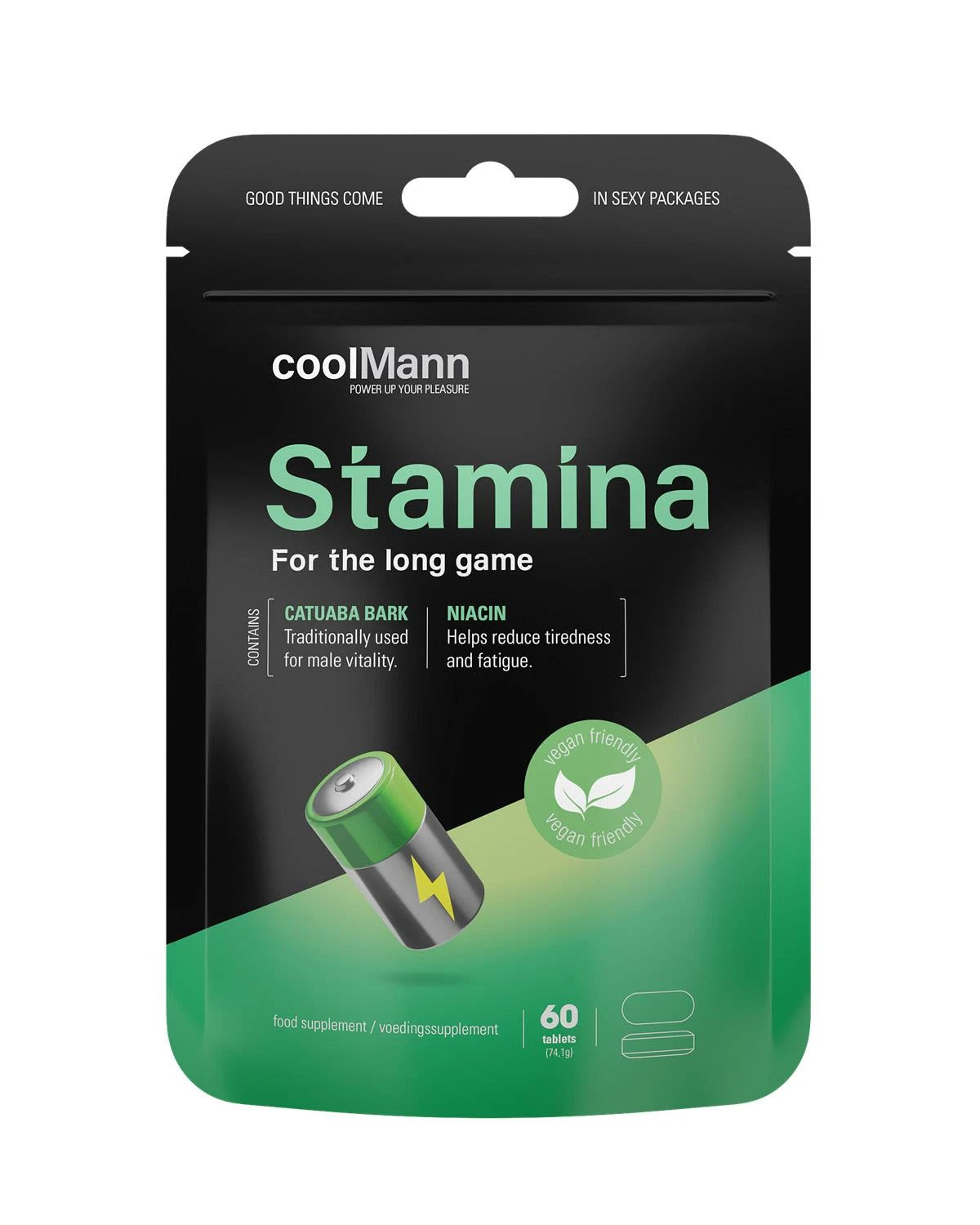 Suplemento CoolMann Stamina tablets – excitante | Cobeco