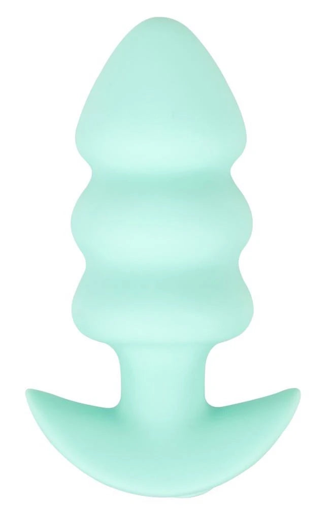 Plug anal 7 fonctions – vibrant, rechargeable, turquoise | Cuties