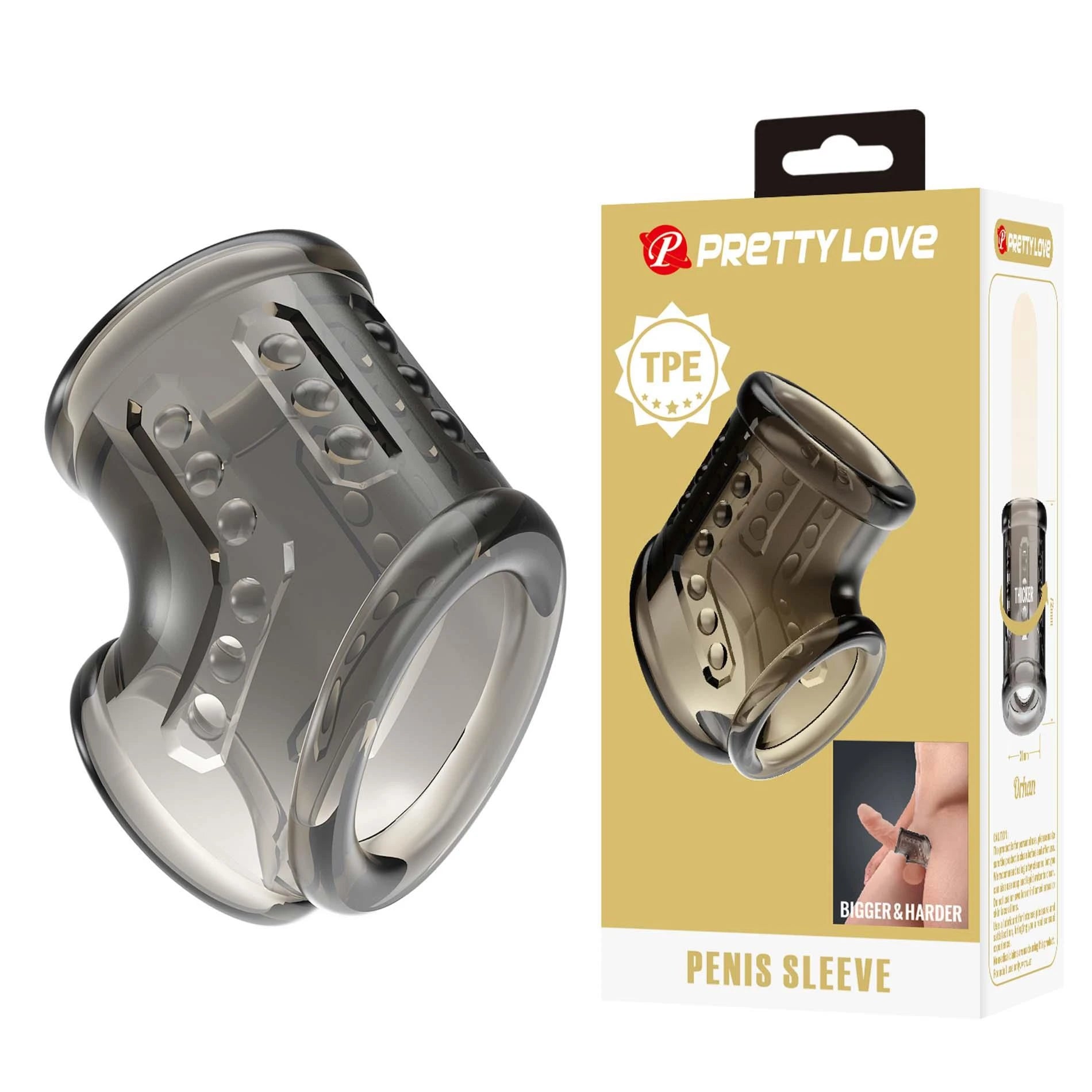 Pretty Love Penis Sleeve – Smoke