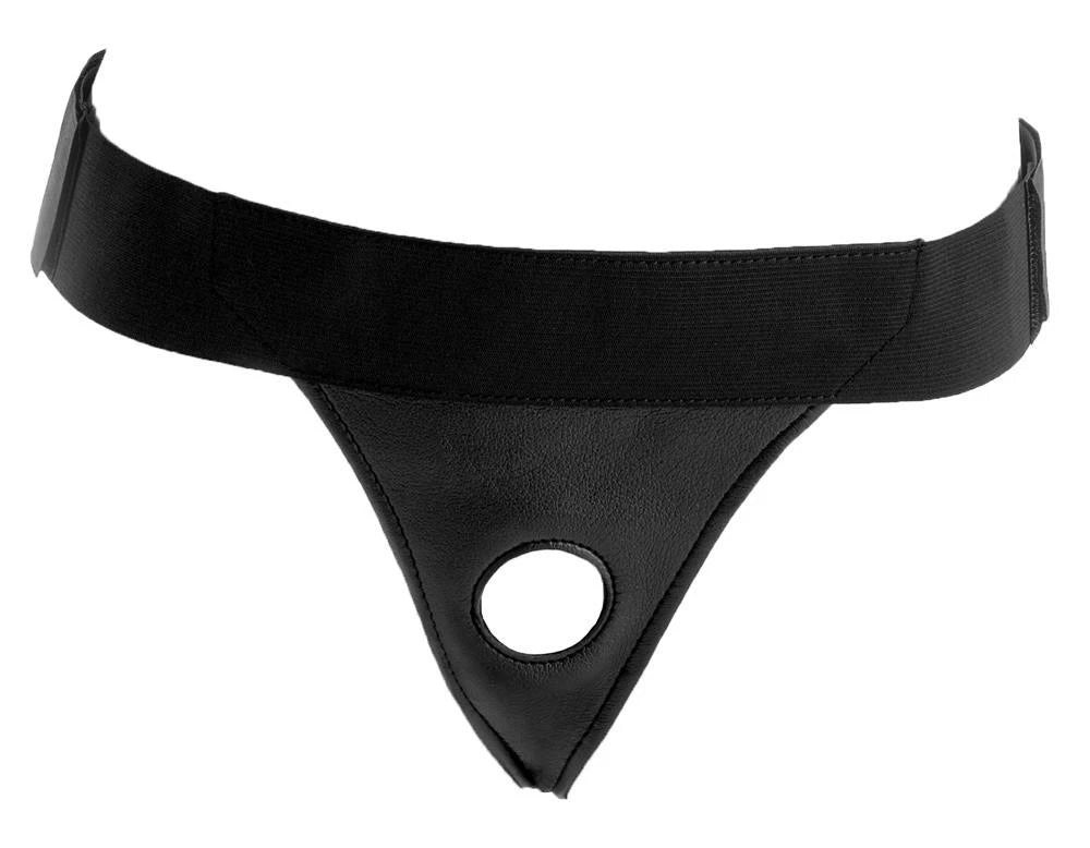 Imbracatura strap-on FFS – aperta, nera | Fetish Fantasy Series