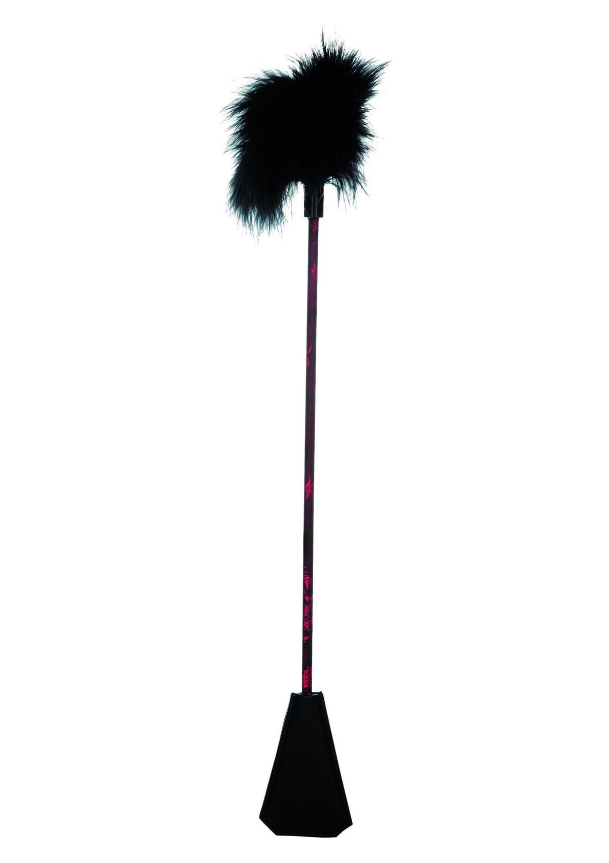 Frusta Scandal Feather Crop – nera | Calexotics