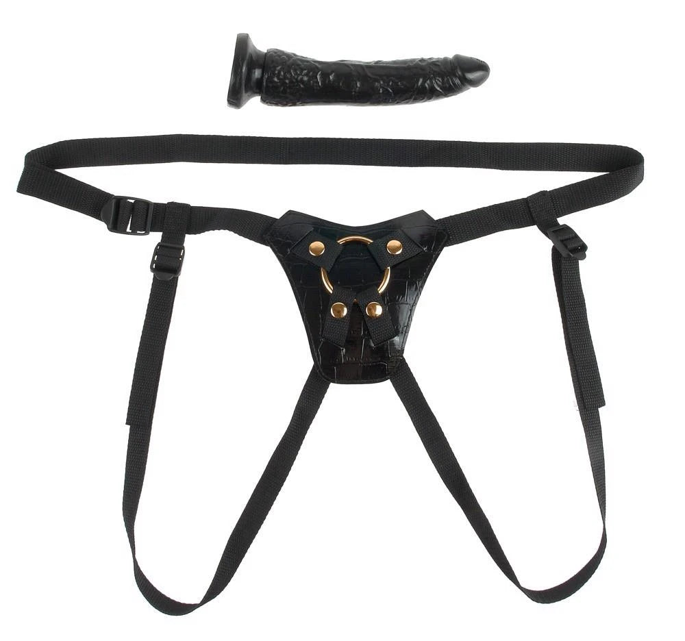Strap-on Designer 19 cm – black | Fetish Fantasy Gold