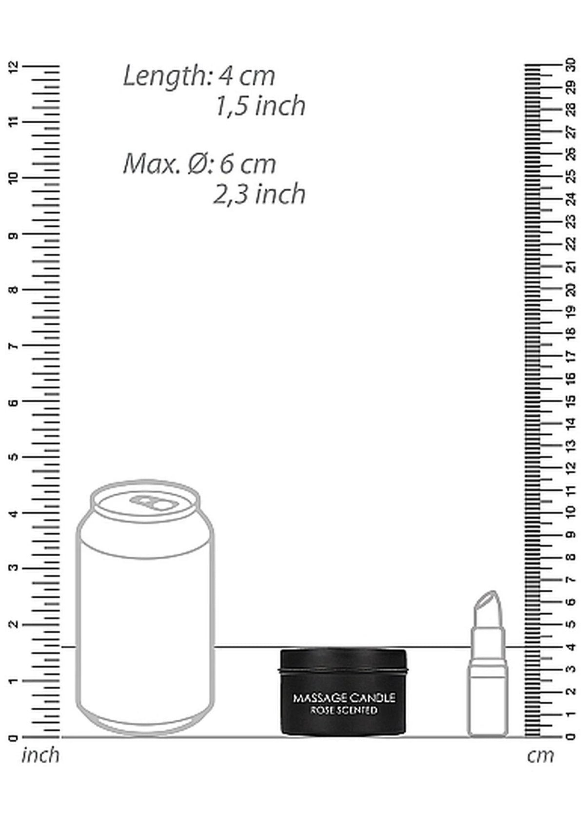 Produto de massagem Candle Scented | Ouch!