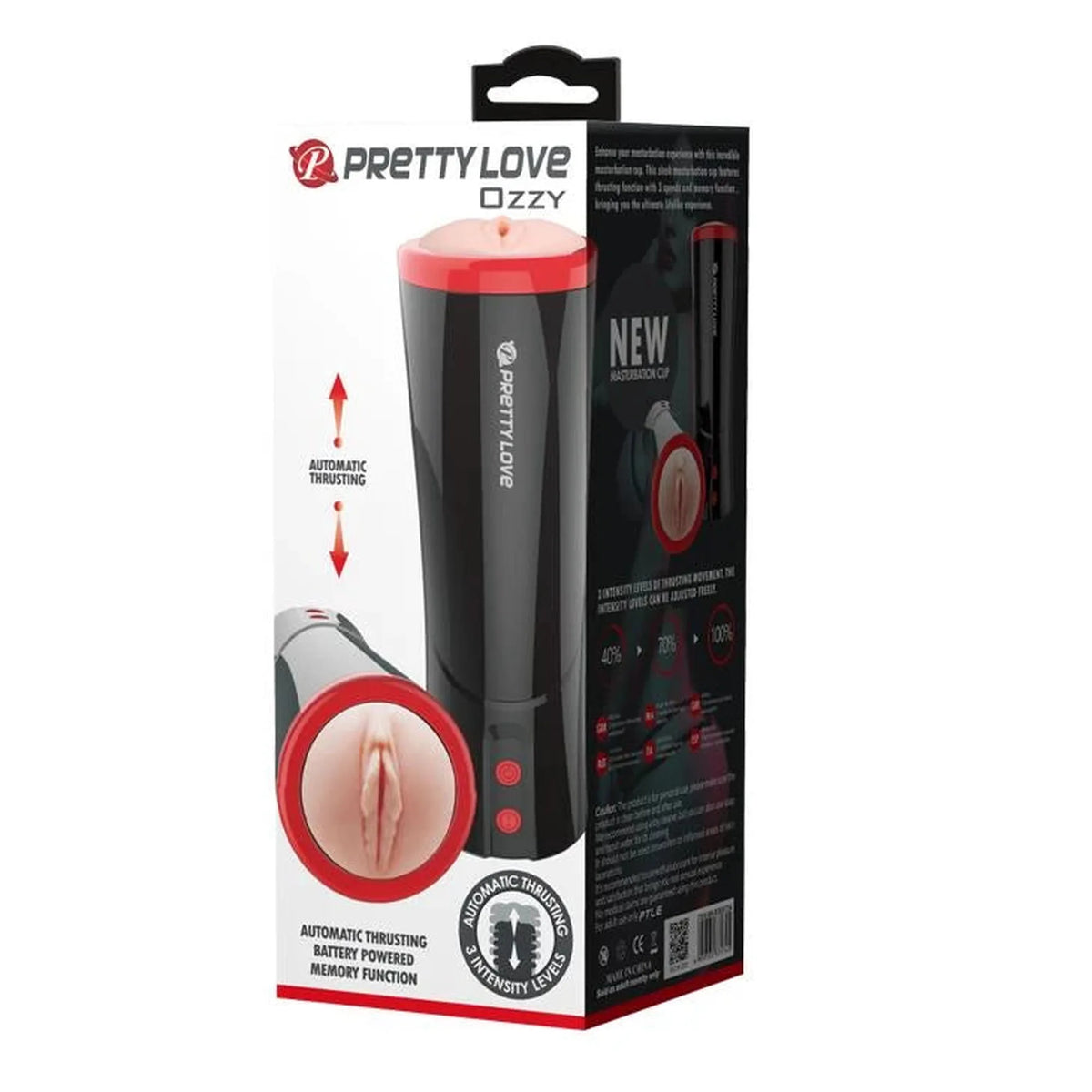 Masturbatore Ozzy – vibrante | Pretty Love