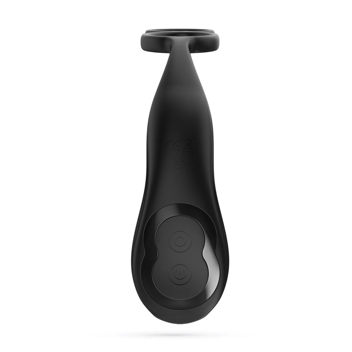 Prosztata masszírozó Erixos 13.5 cm – távirányítós, vibrációs, fekete | Crushious