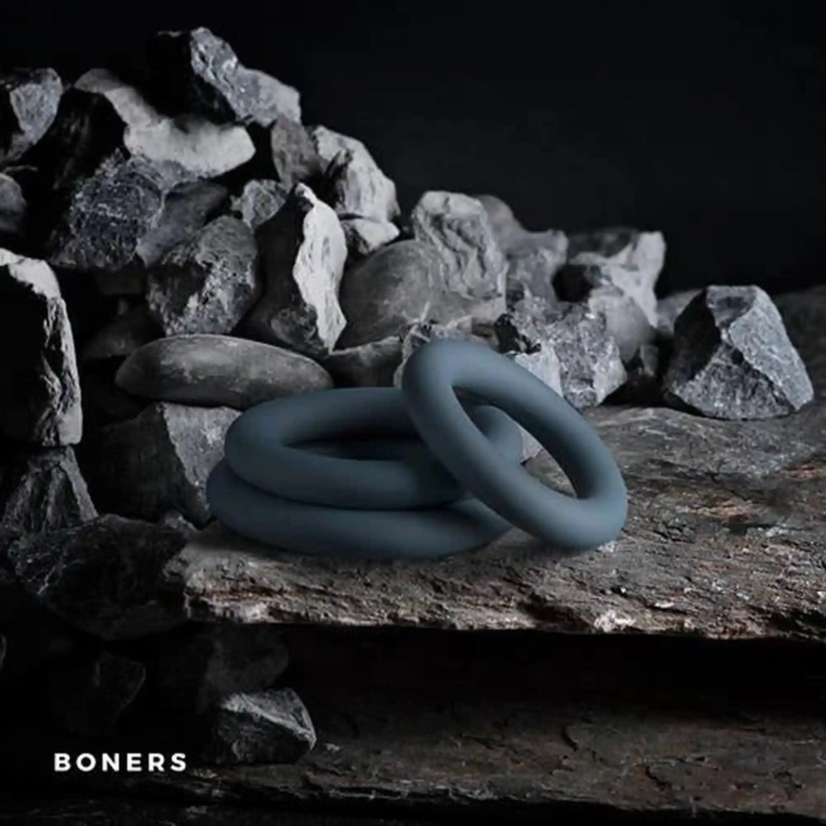 Anel peniano – cinzento 55-BON001 | Boners