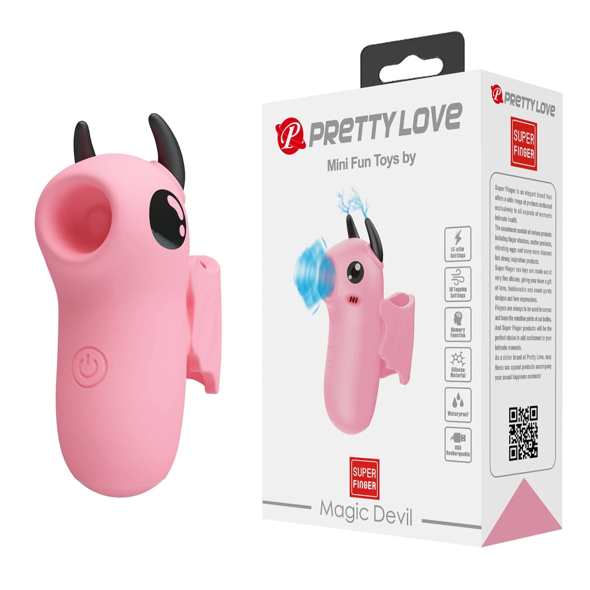 MAGIC DEVIL, 10 modes de poussée 1 fonction d'électrochoc