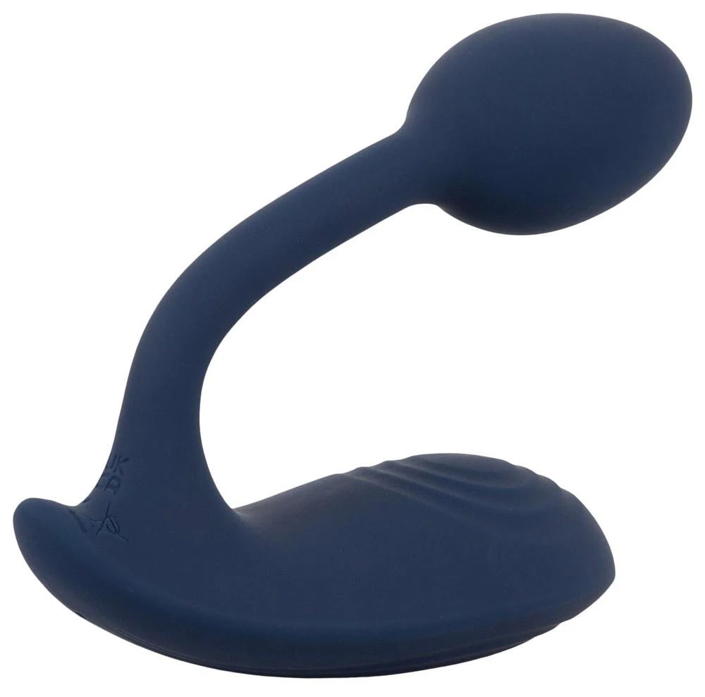 Clitoral stimulator 13.3 cm – remote control, blue | Sweet Smile
