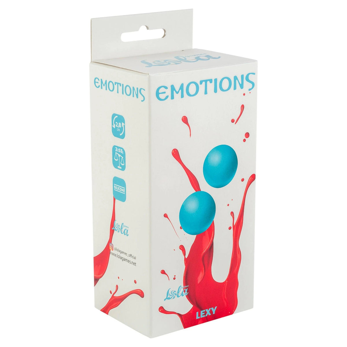 Kegel balls loop Emotions Lexy – turquoise 57-4015-03 | Lola Toys
