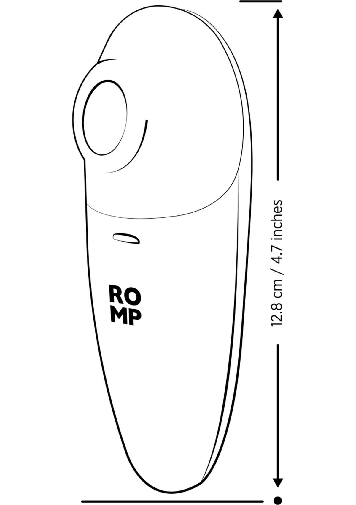 Stimolatore clitorideo Switch 6 funzioni – arancione | ROMP