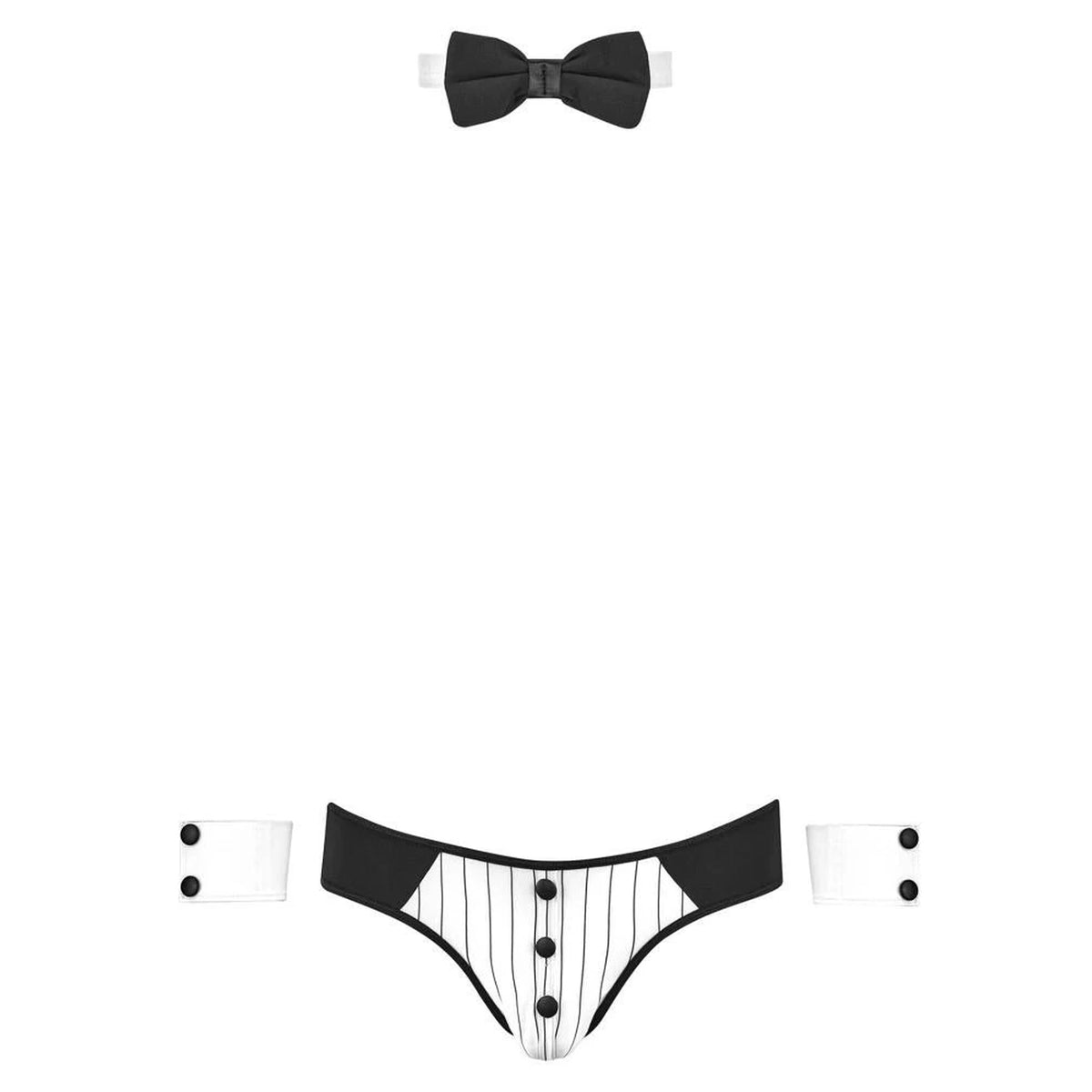 Conjunto de homem – com laços, preto | Svenjoyment