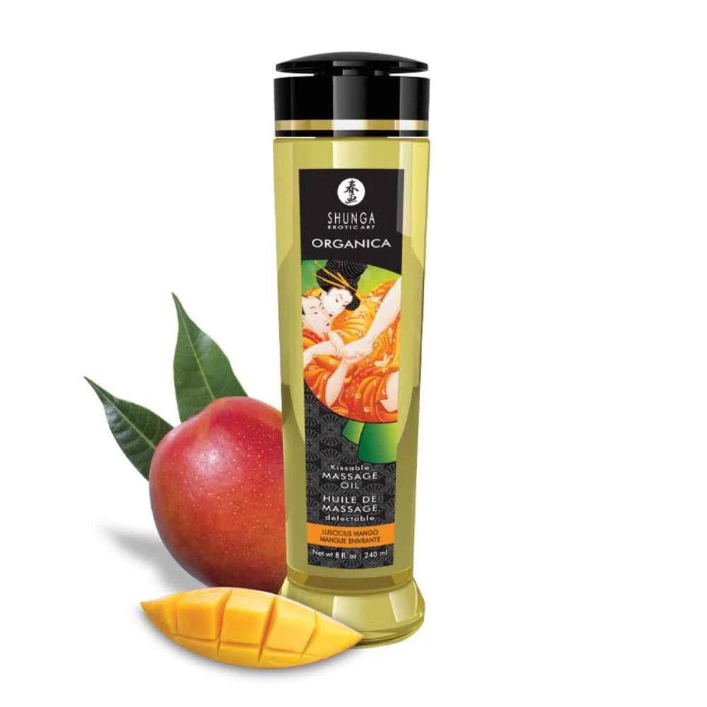 Masszázs termék Organica Luscious Mango | Shunga