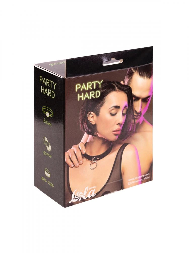 Costrizione bondage Collar Cabaret – nera | Party Hard