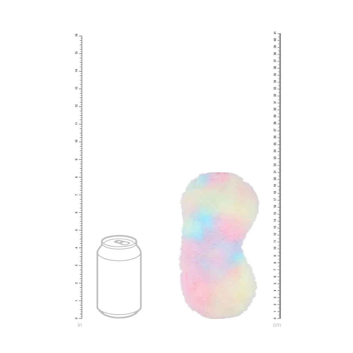 Mask Fluffy – multicolour 20.5 cm | Ouch!