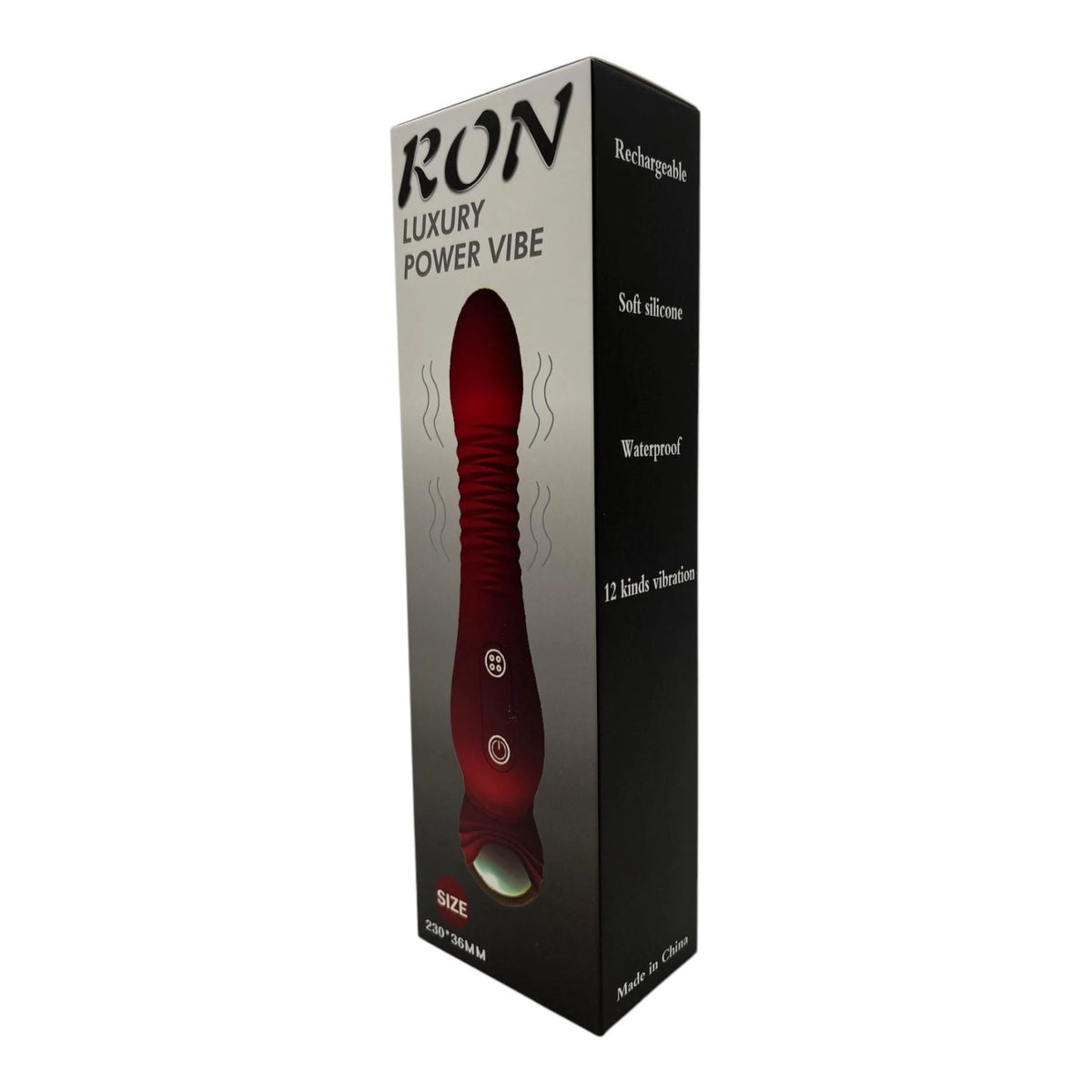 Vibrador ponto G Ron 12 funções – recarregável | Power Escorts