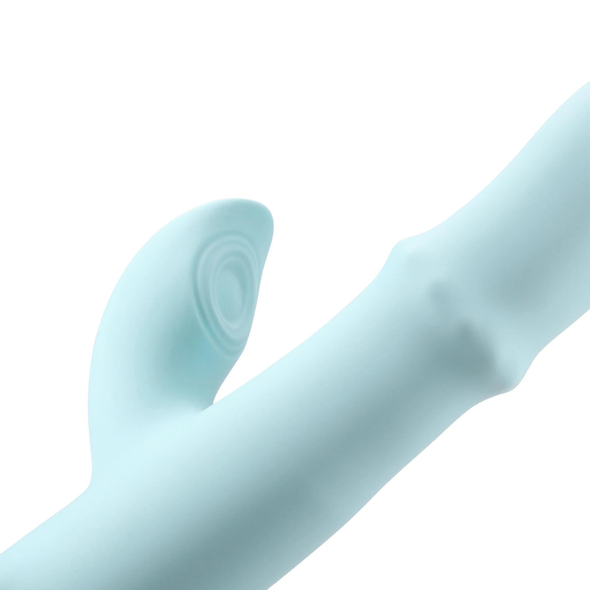 Pulse Wave and Up-and-Down Moving Ring Vibrator - Arctic Blue