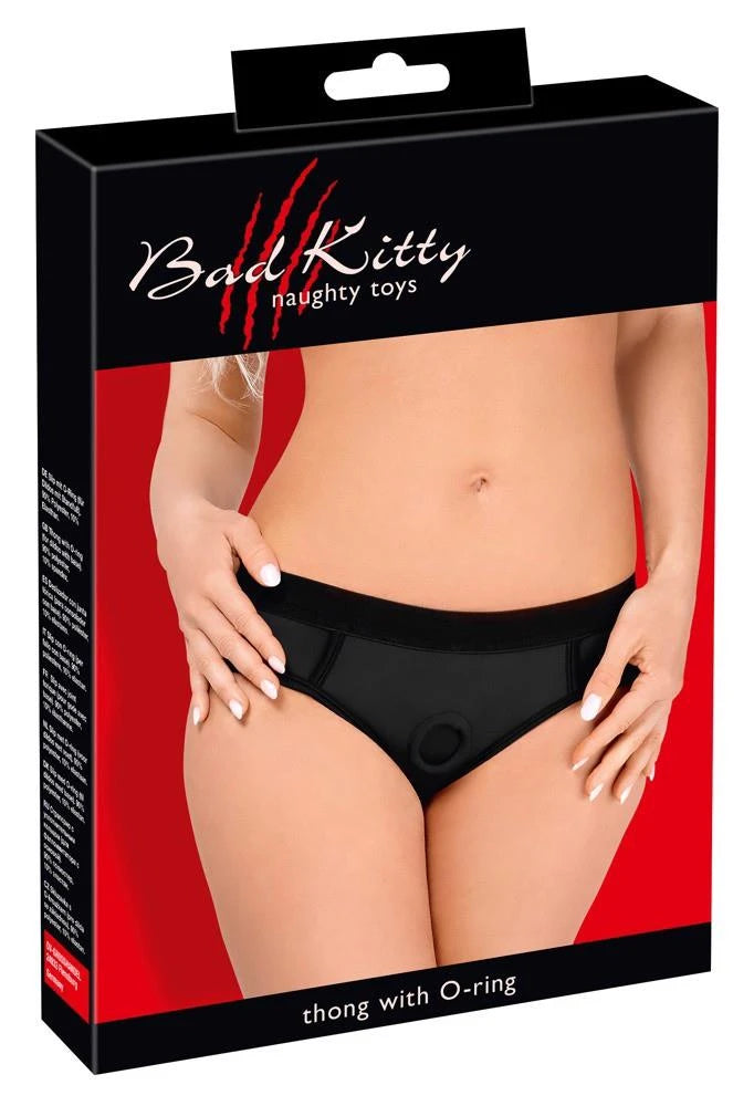 Imbracatura strap-on – nera 24935941041 | Bad Kitty