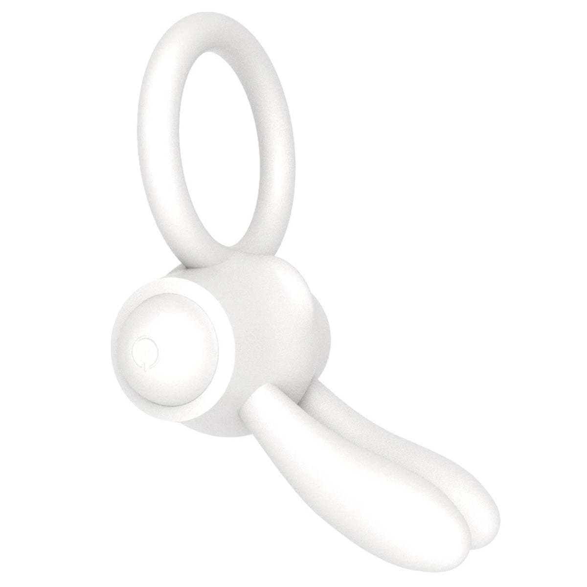 Anello fallico – vibrante, bianco | Lovetoy