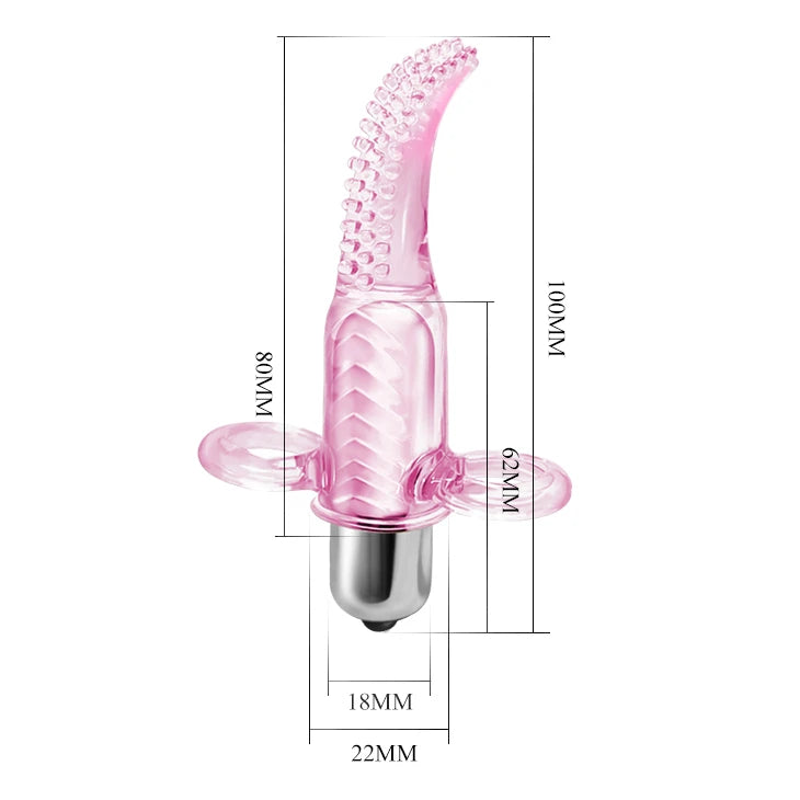 Vibrador de dedo 10 funciones | Baile