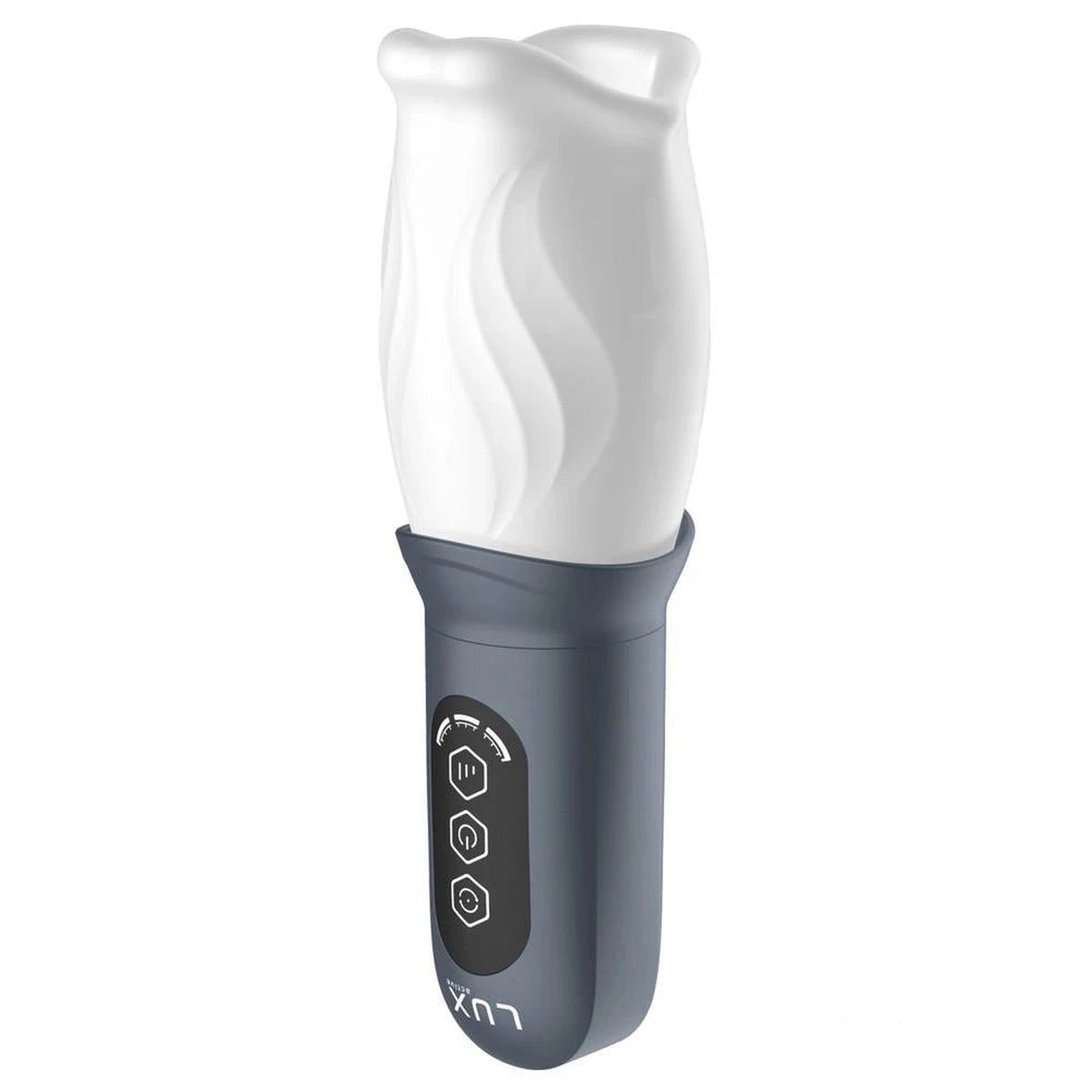 Masturbatore LUX active First Class 3 velocità – ricaricabile, blu | Orion