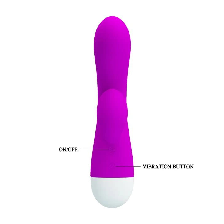 G-spot vibrator ELI 30 functions – rechargeable, fuchsia | Pretty Love