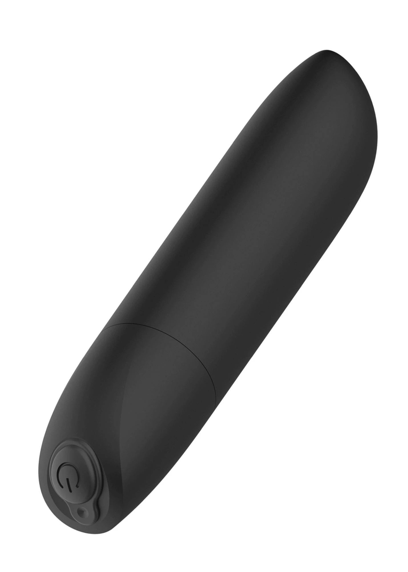 Stimulateur - Vibromasseur Balle Puissant Rechargeable USB 20 Fonctions - Noir Brillant