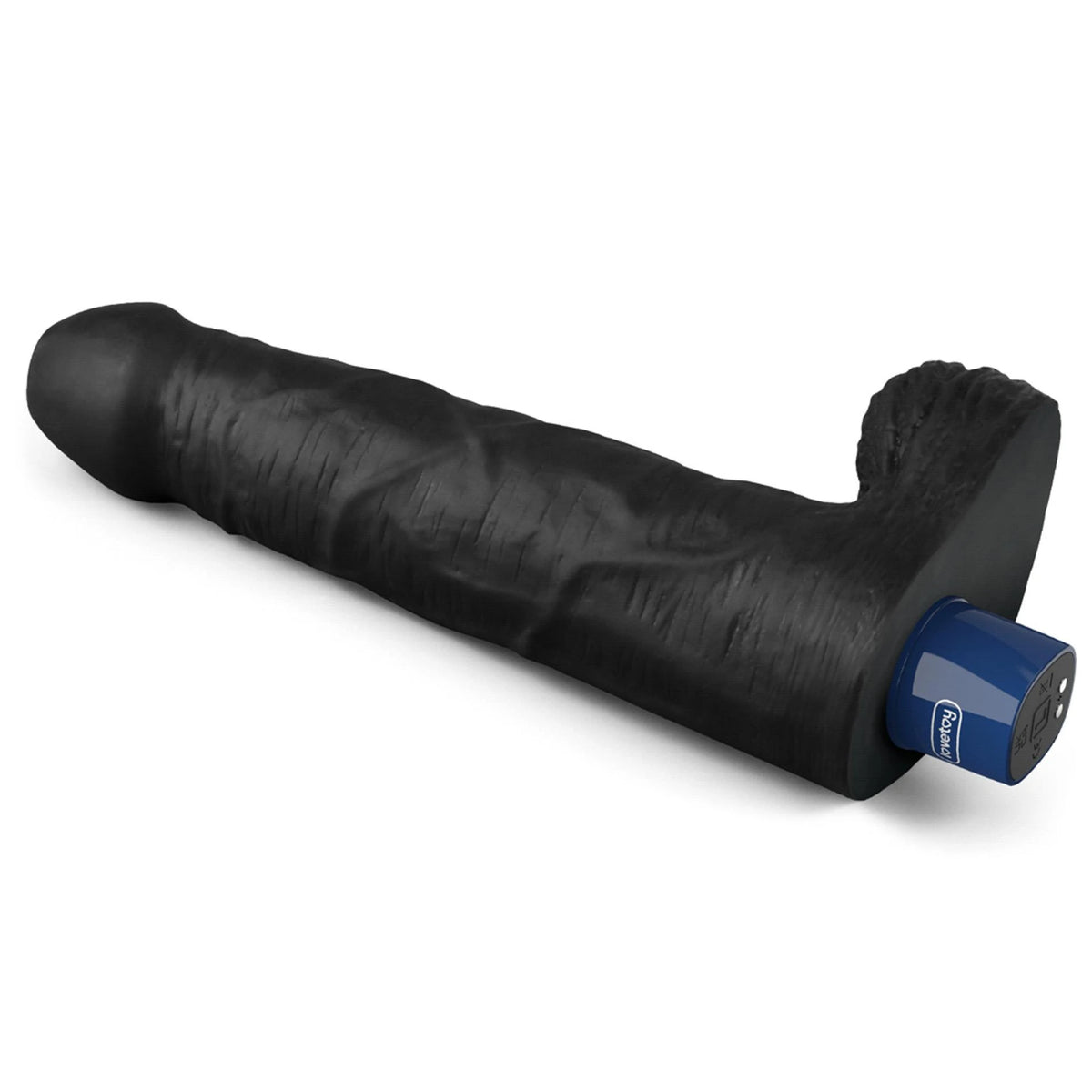 Consolador Softee 10 funciones – recargable, vibrador, negro 10-LV330221 | Lovetoy