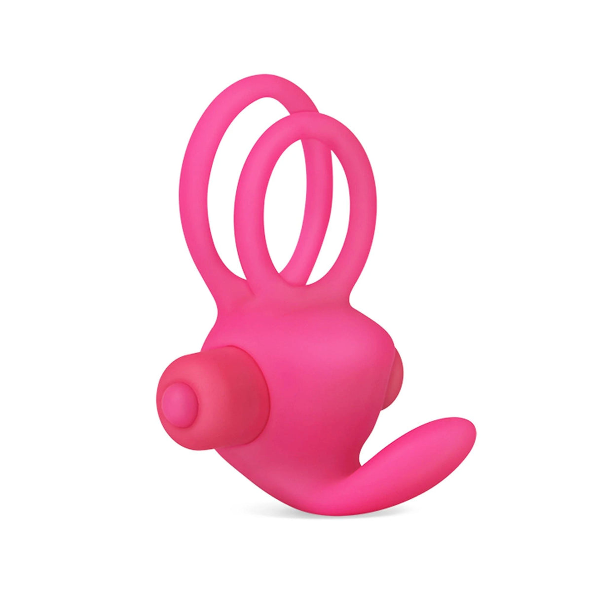 Anello fallico Duo – vibrante, rosa | Lovetoy