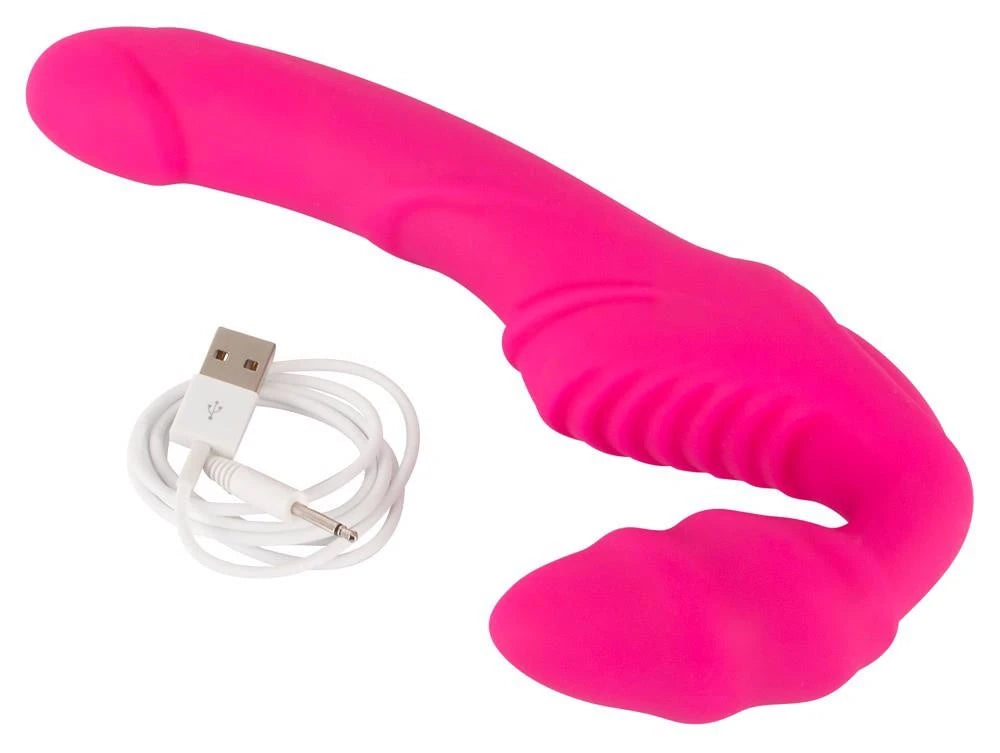 Strap-on 9 funzioni – ricaricabile, rosa