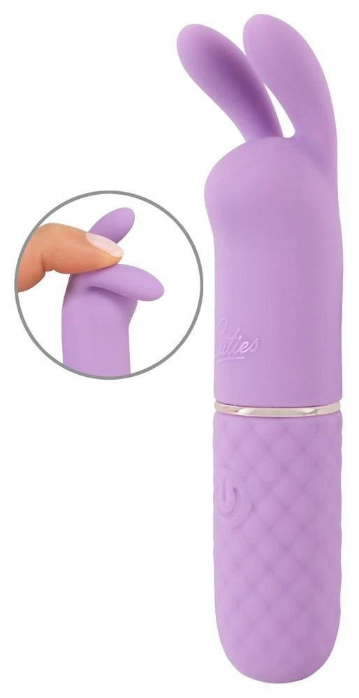 Mini vibromasseur 10.8 cm – rechargeable, violet | Cuties